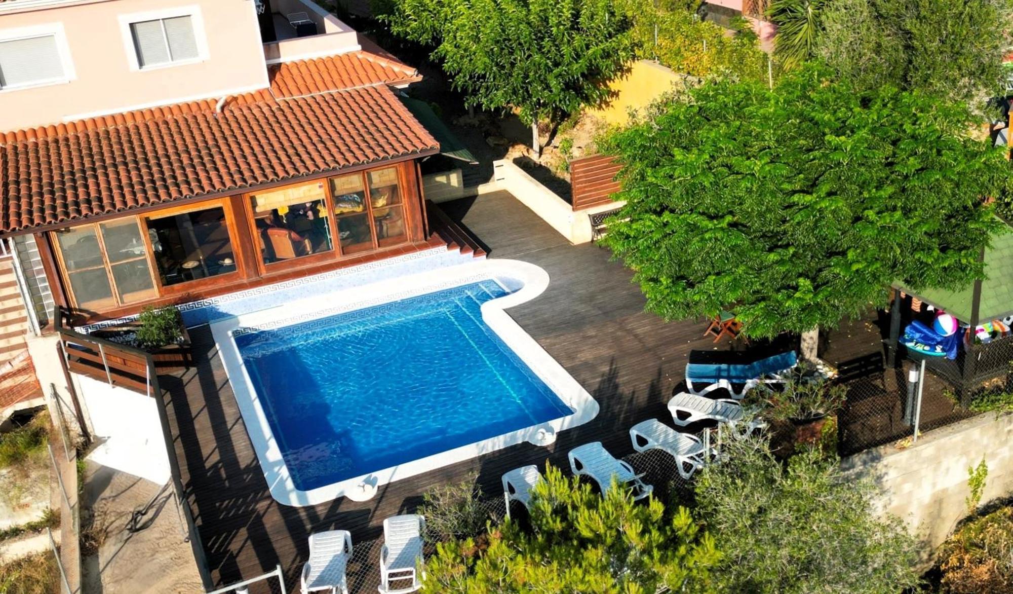 Villa Du Lac Speciale Pour Famille Avec Enfant Riudecanyes Buitenkant foto